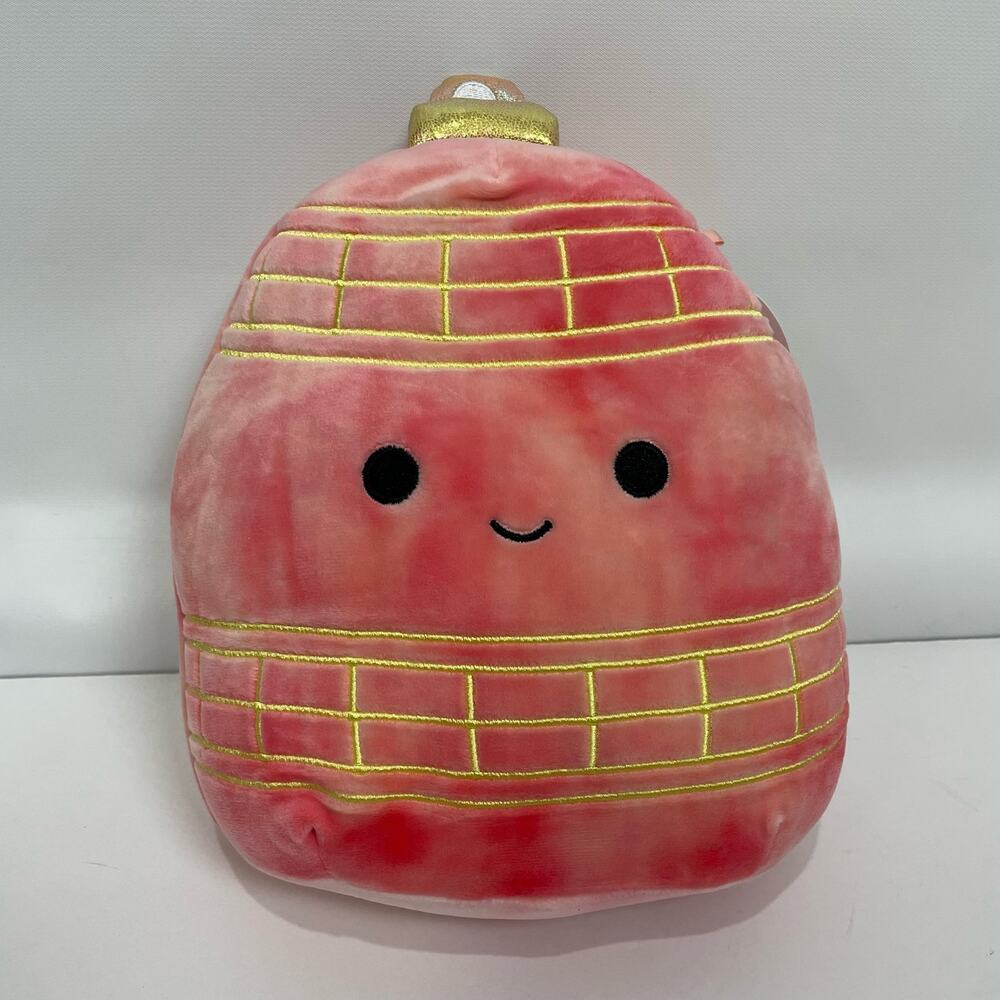Squishmallows Jolly Ornament Red 8" Stuffed Animal Plush NWT